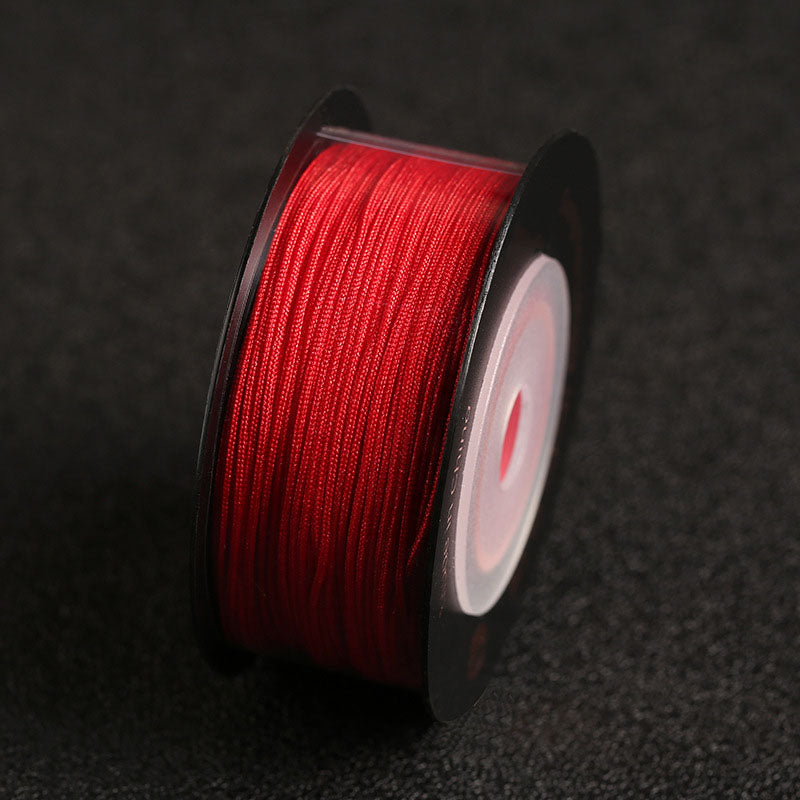0.7mm Fine Nylon Craft Thread for Chinese Knot Art and Handmade Jewelry Design