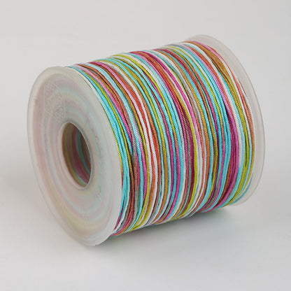 0.7mm Multicolor Nylon Braiding Thread for Jewelry & Handmade Beadwork