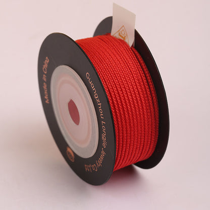 1.5mm Soft 8-Strand Polyester Craft Cord, Individually Packed Braiding Rope for Handmade Bracelets, Jewelry Making & DIY Projects
