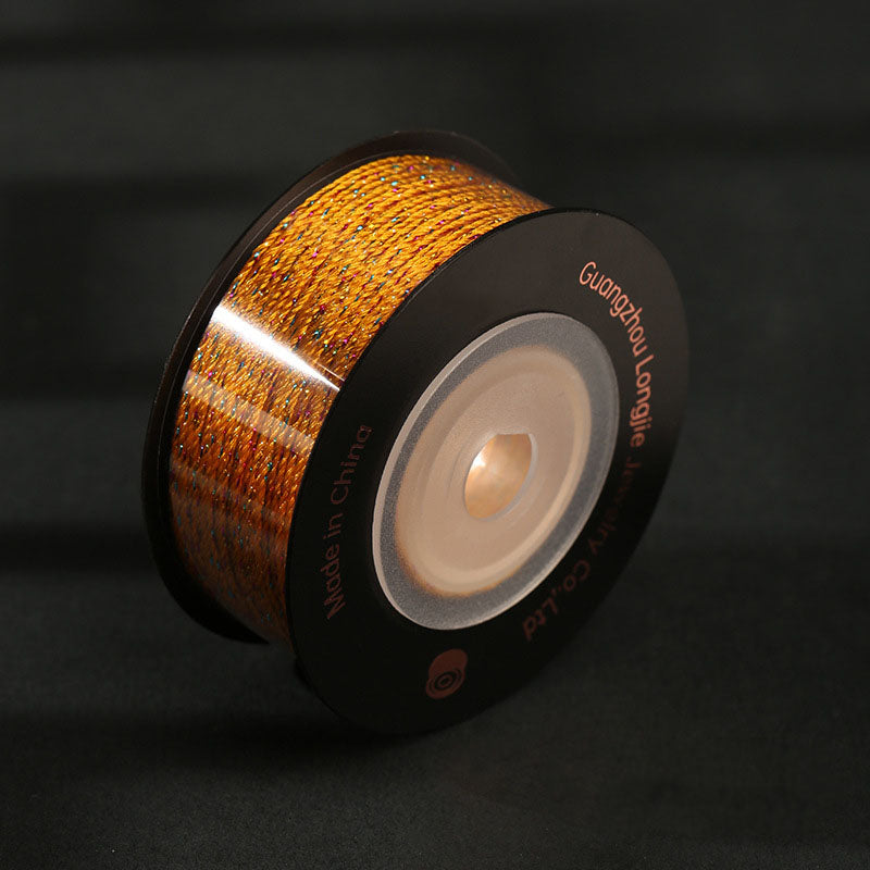 0.7mm Starry Sky Nylon Thread for Beading, Friendship Bracelets and Handmade Crafts