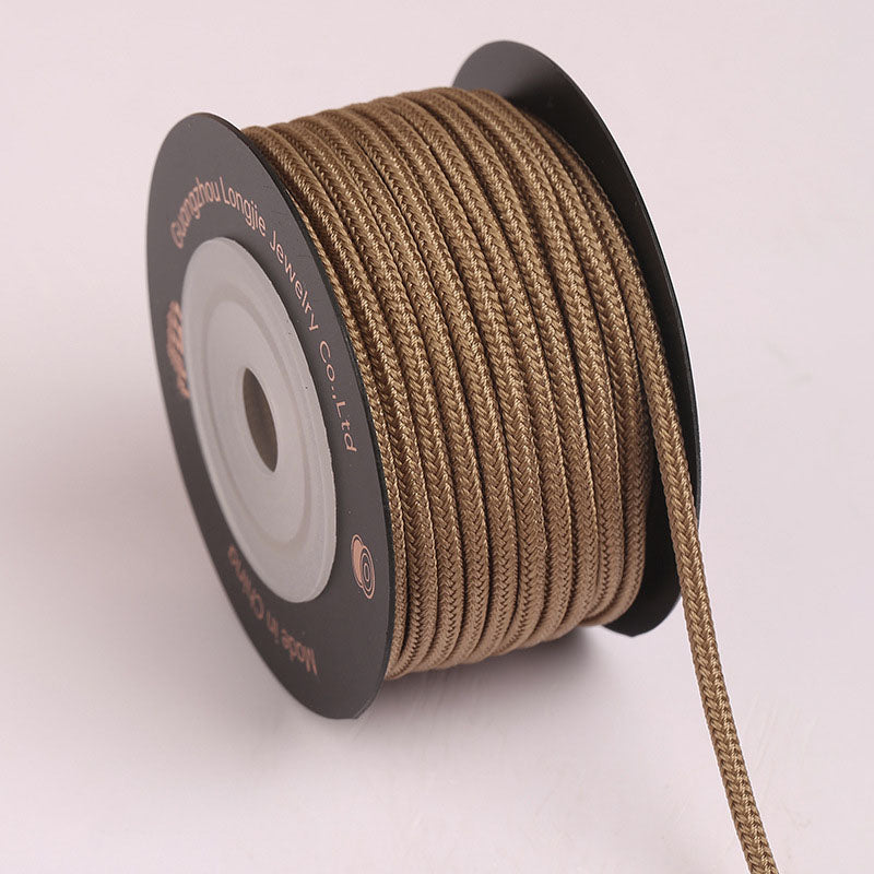 3mm Round Braiding Cord for Handmade Jewelry, Knot Art & Decorative Craft Projects