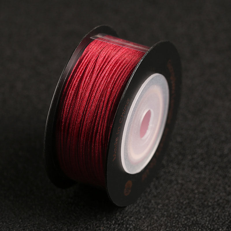 0.7mm Fine Nylon Craft Thread for Chinese Knot Art and Handmade Jewelry Design