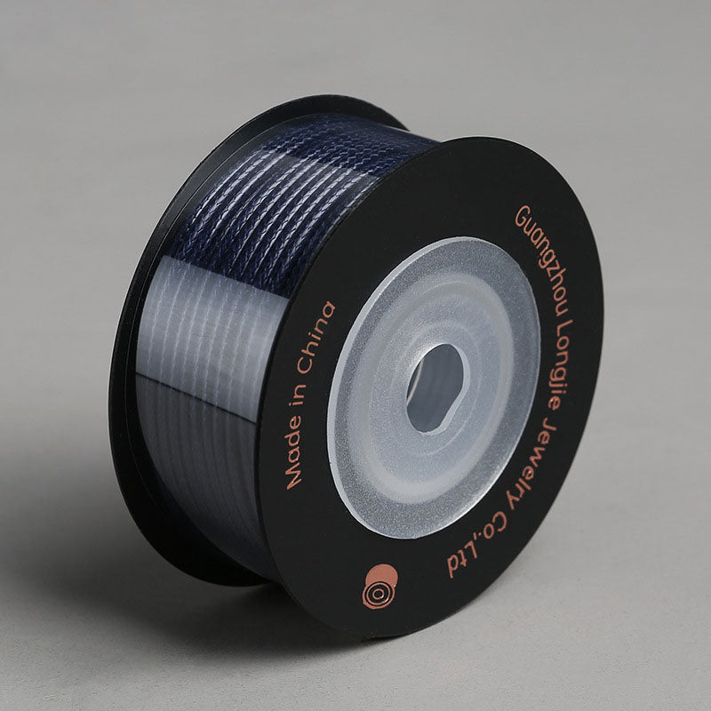 1.5mm Korean-Style Coated Weaving Thread for Handmade Jewelry, Bracelet Knotting & Traditional Craft Work, Multi-Color
