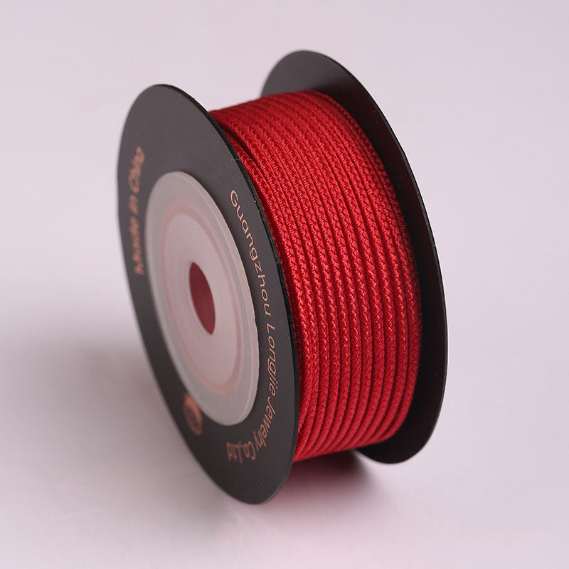 1.5mm Soft 8-Strand Polyester Craft Cord, Individually Packed Braiding Rope for Handmade Bracelets, Jewelry Making & DIY Projects