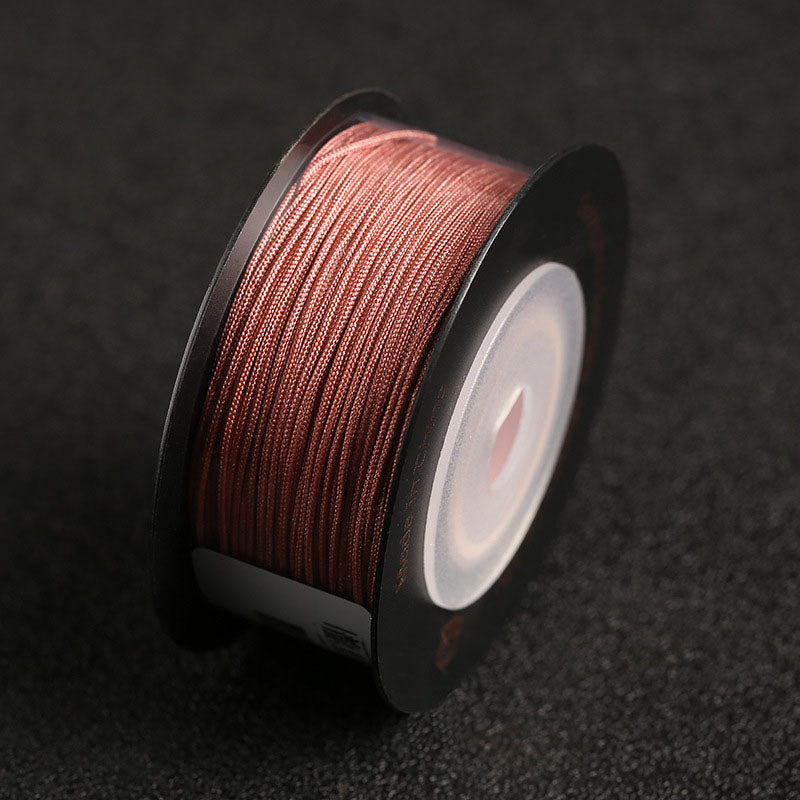0.7mm Fine Nylon Craft Thread for Chinese Knot Art and Handmade Jewelry Design