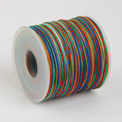 0.7mm Multicolor Nylon Braiding Thread for Jewelry & Handmade Beadwork