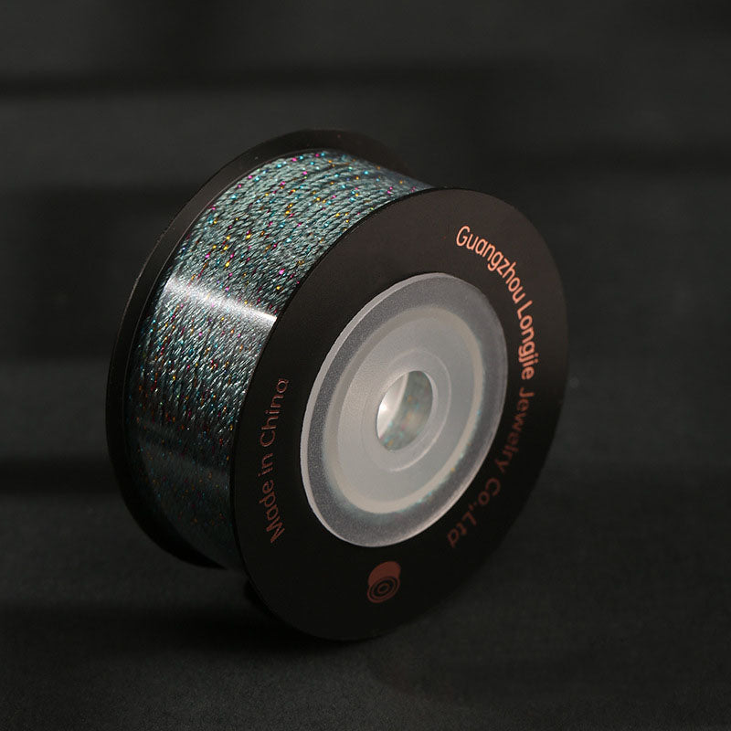 0.7mm Starry Sky Nylon Thread for Beading, Friendship Bracelets and Handmade Crafts