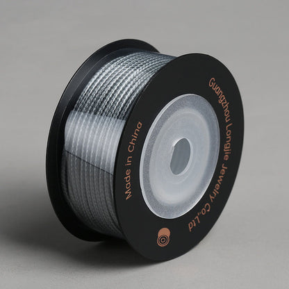 1.5mm Korean-Style Coated Weaving Thread for Handmade Jewelry, Bracelet Knotting & Traditional Craft Work, Multi-Color