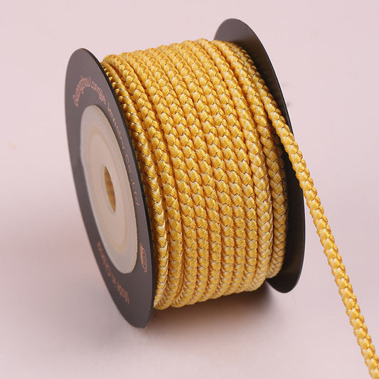 Wholesale 2.5mm Dragon Scale Style Cord for Jewelry Making, Firm Braided Craft Rope, DIY Handwoven Accessories, Colorful Options
