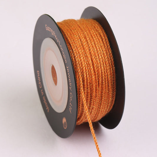 Multi-Color 1.2mm Cotton Craft Cord for Handmade Bracelets, Tibetan Inspired Jewelry String, DIY Braiding Thread with Long-Lasting Colors