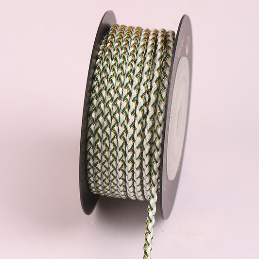 Multi-Color 2.0mm Mini Dragon Scale Braided Cord for Handmade Bracelets, Jewelry Craft Projects & Wristband Weaving, Durable Colorfast Rope