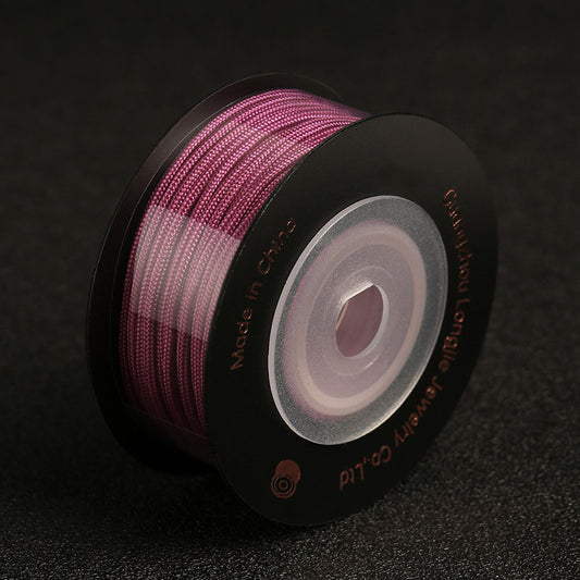 1.5mm Colorful Nylon Jewelry String, DIY Bracelet & Knot Cord for Handmade Crafts, Chinese Knot, EU Dyed Craft Thread