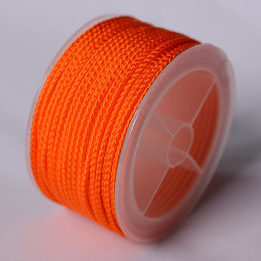 Decorative 2.0mm Dragon Pattern Craft Cord for DIY Bracelet Weaving, Necklace Making, Chinese Knot Rope, Colored Jewelry String