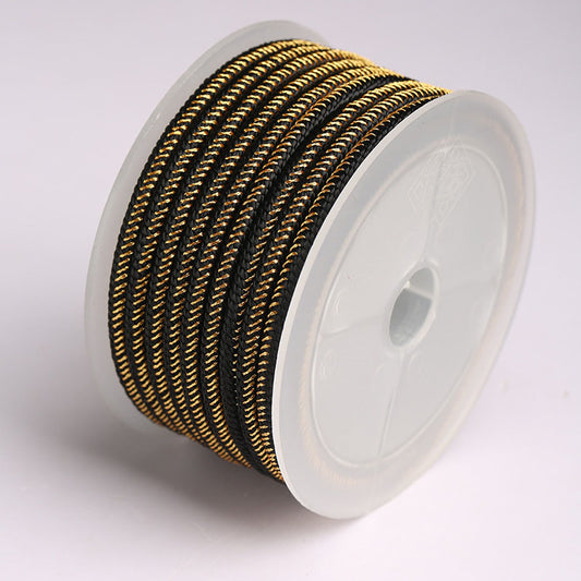 Large Spool 4mm Fish Scale Cord for DIY Jewelry Crafting, Handwoven Decorative Rope, Multi-Color Braiding String for Handmade Accessories