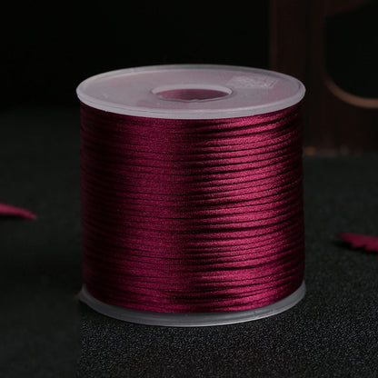 Decorative 1.5mm Korean-Inspired Nylon Thread for Bracelet & Pendant Crafting