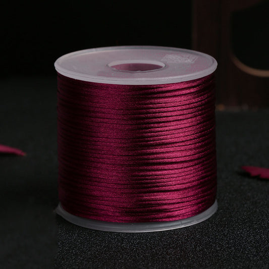 Decorative 1.5mm Korean-Inspired Nylon Thread for Bracelet & Pendant Crafting