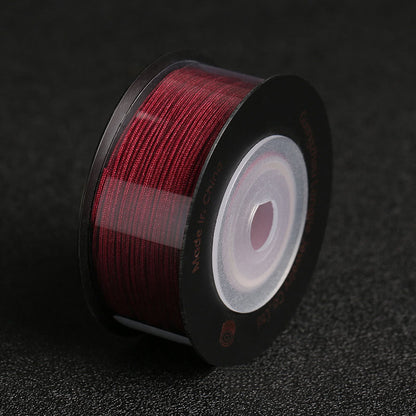 Ultra-Slim 0.7mm Decorative Nylon Line for DIY Knotting and Creative Craft Work