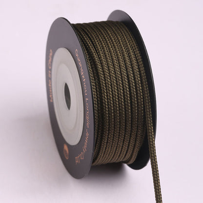 Soft 2mm Craft Rope, Round Jewelry Thread for Pendant Design, Handwoven Accessories & Creative DIY Projects