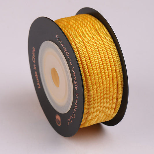 Multi-Color 1.5mm Soft Corn Cord for Handmade Bracelet Crafting, Jewelry Weaving Rope, DIY Wristband & Necklace Making String