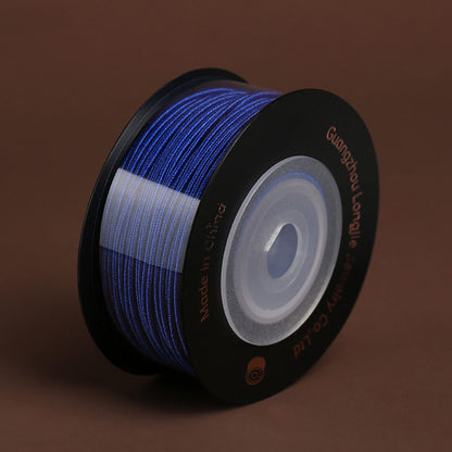 Multi-Color 0.8mm Knotting Rope for Handmade Jewelry & Traditional Knot Art, Nylon String for Chinese Knot, Button Knot and Pineapple Designs