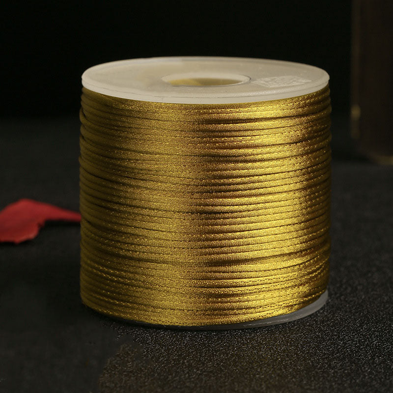 Decorative 1.5mm Korean-Inspired Nylon Thread for Bracelet & Pendant Crafting