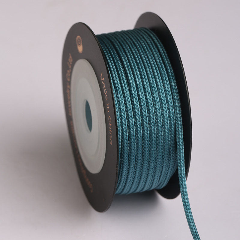 Soft 2mm Craft Rope, Round Jewelry Thread for Pendant Design, Handwoven Accessories & Creative DIY Projects