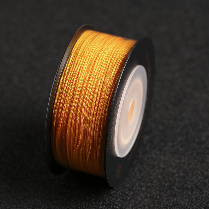 Ultra-Slim 0.7mm Decorative Nylon Line for DIY Knotting and Creative Craft Work