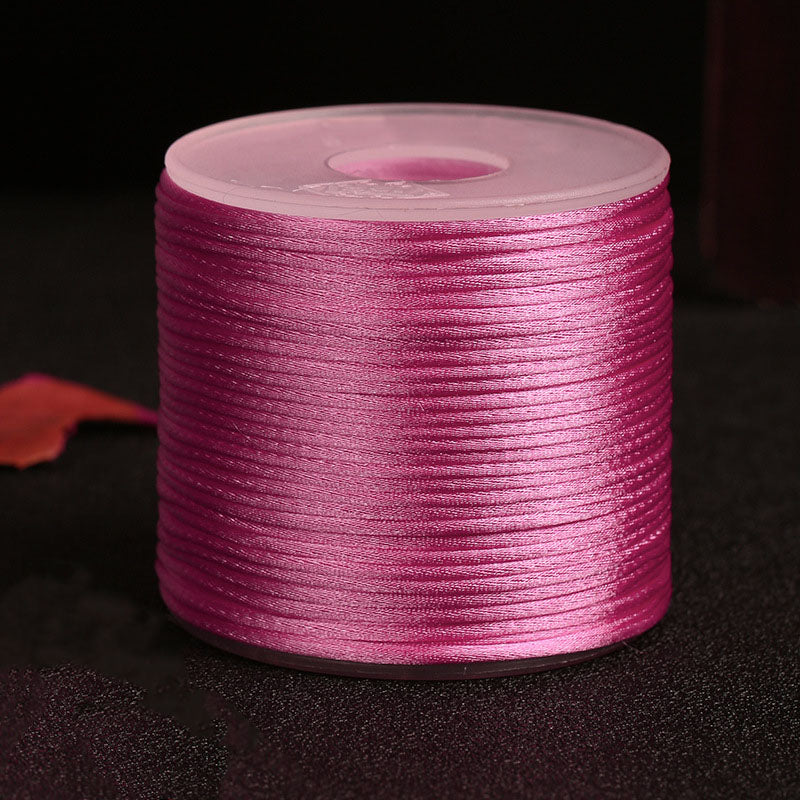 Decorative 1.5mm Korean-Inspired Nylon Thread for Bracelet & Pendant Crafting