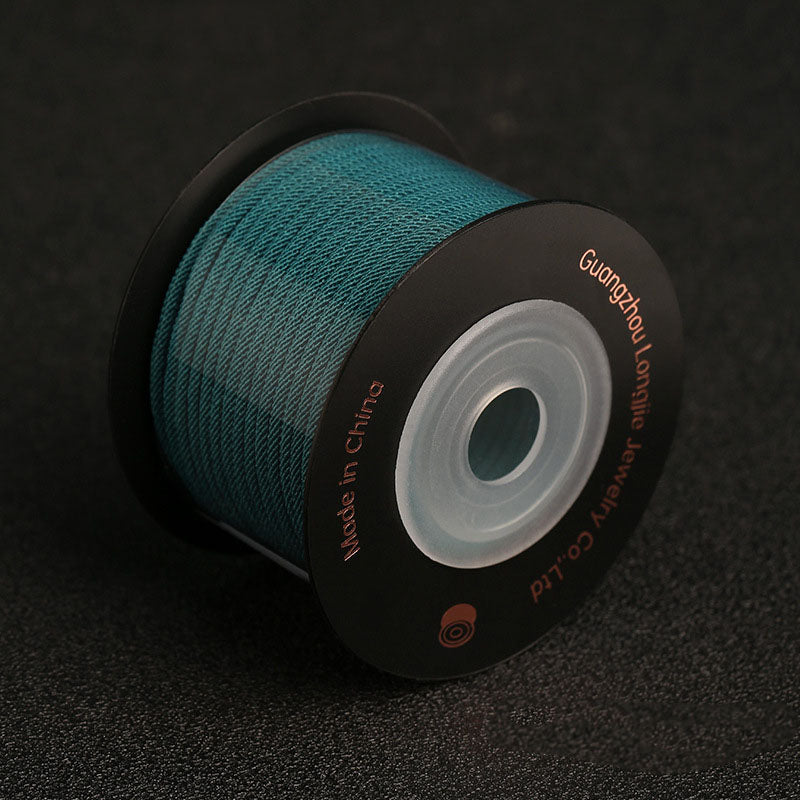 Fade-Resistant 2.0mm Milan Cord for Jewelry Crafting, Handwoven Bracelet & Necklace String, Chinese Knot DIY Weaving Material
