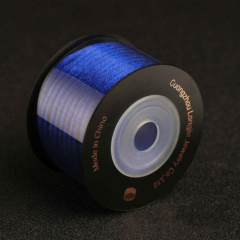No.4 Korean Silk Craft Cord 3.0mm for Necklace & Bracelet Making, Decorative Braided Rope, DIY Handcraft Supplies
