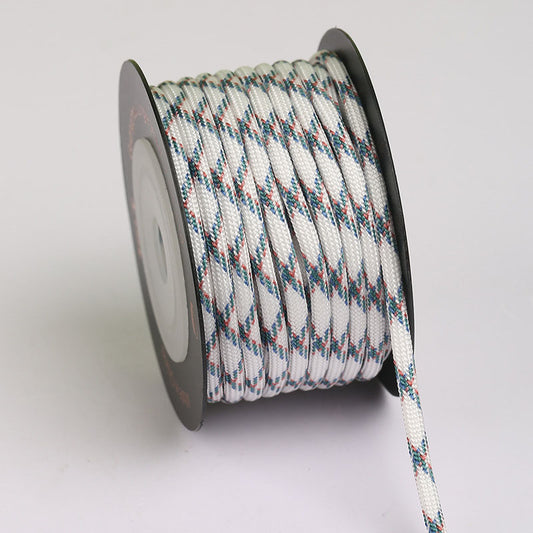 3.0mm Decorative Galaxy Paracord String for DIY Accessories, Bracelet Making & Outdoor Crafts, Heavy-Duty Braided Cord, Colorful Options