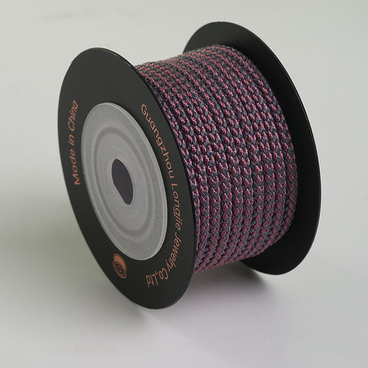 Decorative 3.0mm Dragon Scale Cord for Handmade Bracelets & Crafting, DIY Jewelry Beading String, Multi-Color Wrist Rope Material