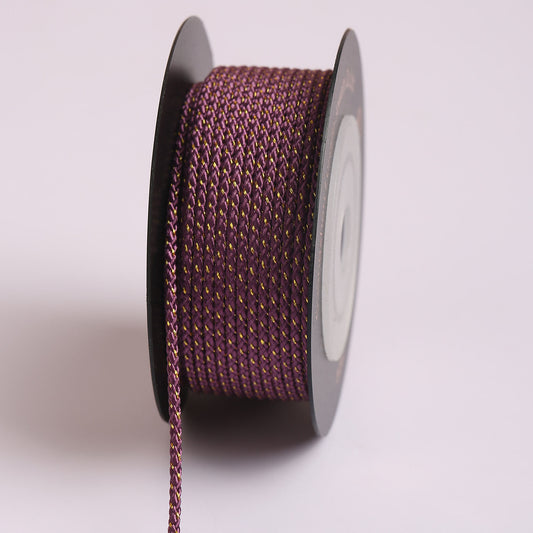 1.5mm Sparkle Mambo Nylon Cord for Bracelet Weaving, Pendant Crafts, Decorative Knot Rope, Assorted Colors