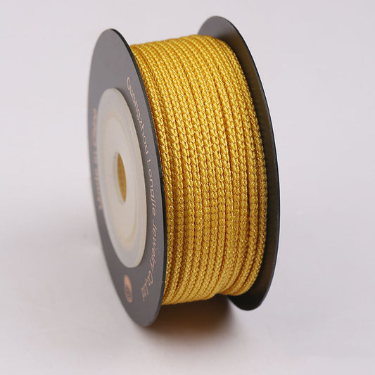 1.5mm Multi-Color Starry Weave Cord, Handmade Mambo Rope for Wrist Decoration, Cultural Knot Craft & Jewelry Assembly