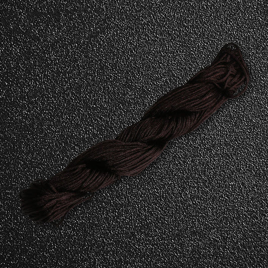 1mm Fine Nylon Knotting Rope for Decorative Jewelry Making, Chinese Style Crafts and DIY Accessories, Color Options
