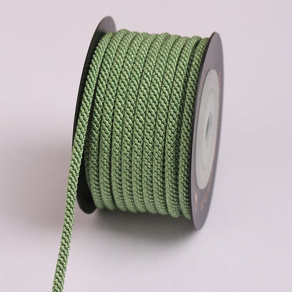 3.0mm Textured Corn Braided Rope for Handmade Jewelry Projects, Strong Nylon Cord for DIY Bracelets & Creative Crafts