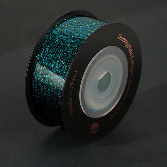 0.7mm Gradient Starry Nylon String for Bracelet Weaving and Decorative Craft Projects