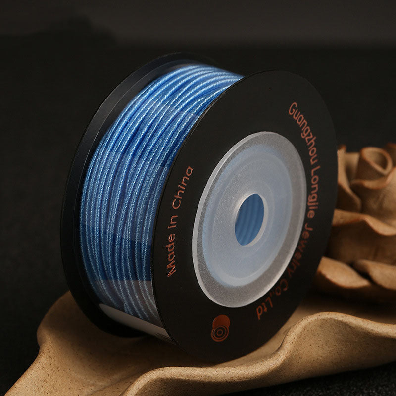 1.2mm Braided Wrapping String for DIY Jewelry & Bracelet Crafting, Chinese Knot Work, Pineapple Knot Shaping & Decorative Weaving Rope