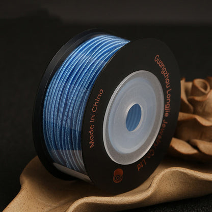 1.2mm Braided Wrapping String for DIY Jewelry & Bracelet Crafting, Chinese Knot Work, Pineapple Knot Shaping & Decorative Weaving Rope