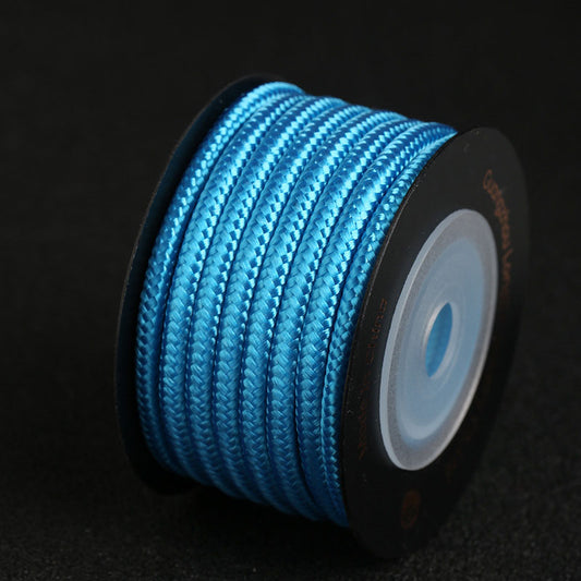 Round 4mm  Milan Cord for DIY Bracelet & Necklace Projects, Chinese Knot Craft Thread, Eco-Friendly Decorative Jewelry Rope, Color Options