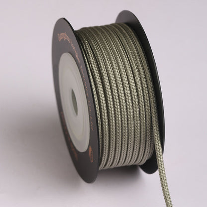 2mm Round Braiding Rope for Jewelry Crafting, Soft Decorative String for Necklaces, Bracelets & Traditional Knot Art