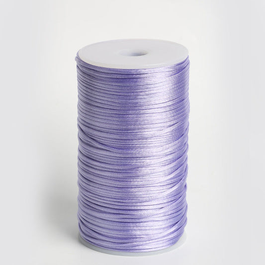 2.5mm Korean Silk Style Nylon Cord for Chinese Knot & Jewelry Making – Durable Braided String for Bracelets, Necklaces & DIY Craft Design