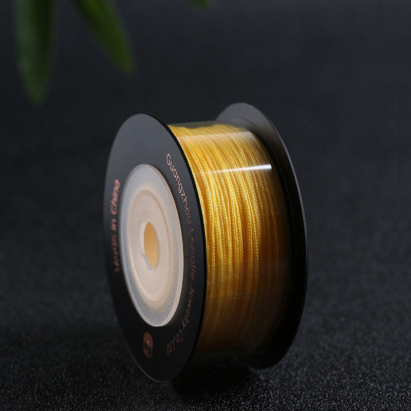 1mm Decorative Jewelry Braiding Thread, Durable Nylon Craft Cord for Handmade Accessories