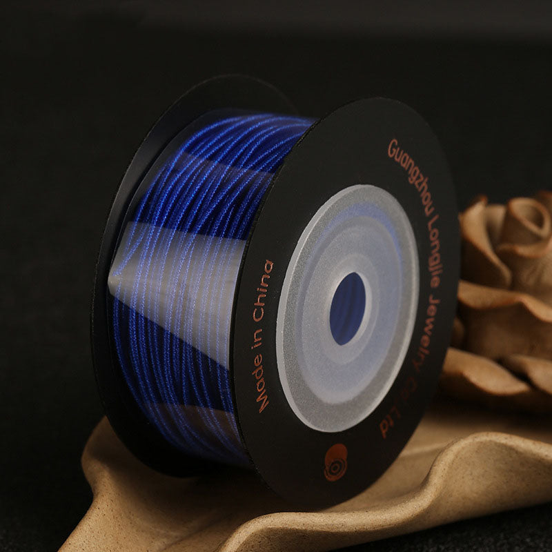 1.2mm Braided Wrapping String for DIY Jewelry & Bracelet Crafting, Chinese Knot Work, Pineapple Knot Shaping & Decorative Weaving Rope