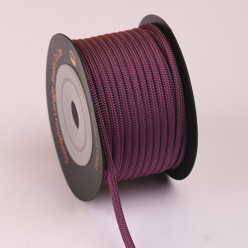 3mm Durable Paracord for Jewelry Projects, Handwoven Bracelet Cord, DIY Necklace Making Rope, Decorative Pendant Craft String