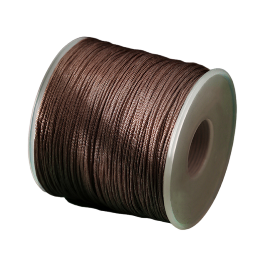 0.7mm Nylon Jewelry Making Cord Braided Thread for DIY Craft & Knotting Projects