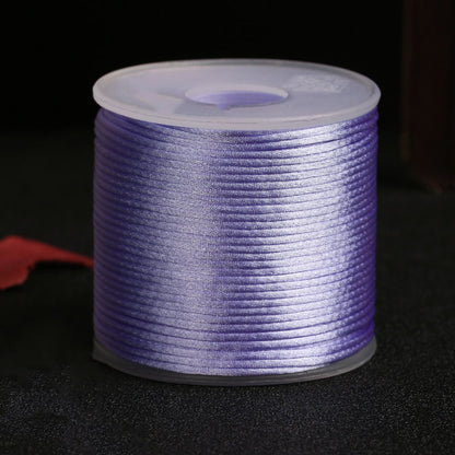 1.5mm Smooth Silk Finish Cord for Jewelry Braiding and Handwoven Accessories