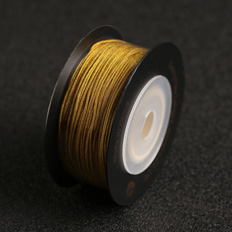 0.7mm Colorful Nylon Weaving String for Jewelry Assembly and Handmade Projects