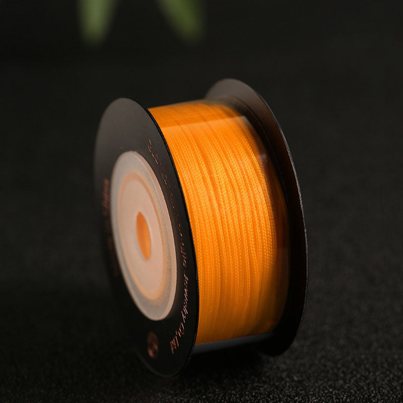 1mm Decorative Jewelry Braiding Thread, Durable Nylon Craft Cord for Handmade Accessories