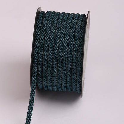 3.0mm Textured Corn Braided Rope for Handmade Jewelry Projects, Strong Nylon Cord for DIY Bracelets & Creative Crafts